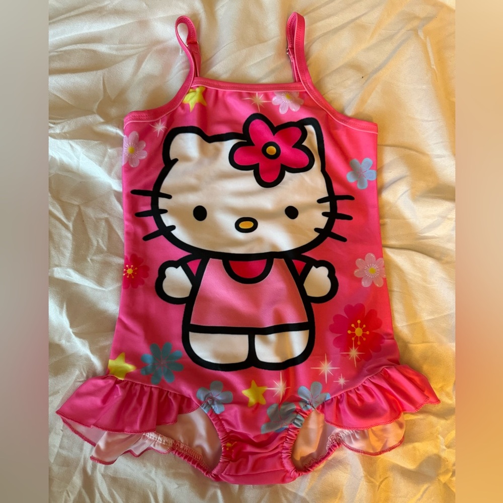 Hello Kitty Girls Swimsuit size 3T/4T